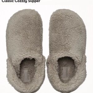 CROCS Plush Tan Slippers